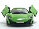 1:38 Kids Blue /Green / Yellow / Gray Diecast McLaren 675LT Toy