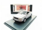 Silver / Red 1:43 Scale Resin 1986 Audi A4 Cabriolet Model