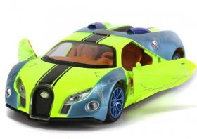 Green / Orange / Purple 1:32 Scale Kids Diecast Bugatti GT Toy