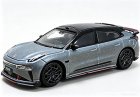 1:64 Scale Bburago Silver / Gray Diecast 2023 Zeekr 001 FR Model
