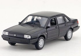 Kids 1:36 Scale Black Welly Diecast VW Santana Toy