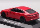 1:43 Scale Red Diecast Porsche Panamera GTS Model