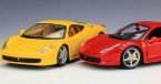 Red 1:24 Scale Bburago Diecast Ferrari 458 Italia Model