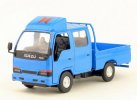 1:32 Scale White / Yellow / Blue Isuzu Light Truck Toy