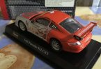 1:43 Silver-Orange Bburago Diecast Porsche 911 GT3 Car Model