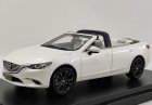 1:43 Hi-Story White Resin 2015 Mazda Atenza Parade Car Model