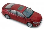 White / Red 1:18 Scale Diecast 2013 Ford New Mondeo Model