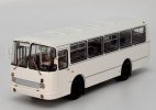 Red / White 1:43 Scale Diecast LAZ-695 City Bus Model