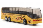 Kids White / Yellow / Blue / Green Die-Cast Airport Tour Bus Toy