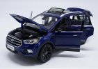 Blue 1:18 Scale Diecast Ford New Kuga 2017 Model