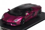 Pink / Purple 1:43 GTAUTOS Diecast Lamborghini Aventador Model