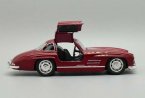 Red / Black Kids 1:36 Scale Diecast Mercedes-Benz 300SL Toy