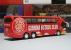 Red Catalonian F.C. Painting Kids Diecast Coach Bus Toy