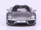 Gray 1:24 Scale Bburago Diecast Porsche 918 Spyder Model