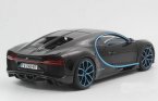 Black 1:18 Scale Bburago Diecast Bugatti Chiron Model