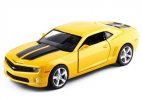 Kids 1:36 Scale Black / Red /Yellow Diecast Chevrolet Camaro Toy