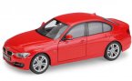 Welly Red 1:18 Scale Diecast BMW 3 Series 335i Model