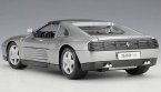 Red / Gray 1:18 Scale Bburago Diecast Ferrari 348TS Model