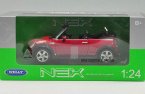 1:24 Scale Welly Red Diecast Mini Cooper S Cabrio Model