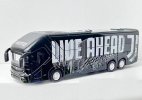 Juventus F.C. Painting Black Kids Diecast Coach Bus Toy