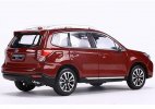 Wine Red 1:43 Scale Diecast 2014 Subaru Forester SUV Model