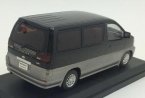 Black 1:43 Scale Diecast Nissan Elgrand 1997 Model