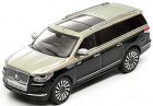 1:64 Scale Black-Golden Diecast Lincoln Navigator SUV Model