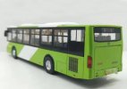 White-Green 1:64 Diecast King Long LQ6128GE3 City Bus Model