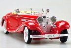 Blue / Gray / Red 1:18 Diecast Mercedes-Benz 500K Model