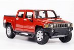 Red / Orange / Black 1:26 Maisto 2009 Diecast Hummer H3T Model