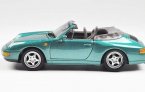 Red / Green 1:24 Scale Welly Diecast Porsche 911 Model