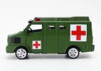 Kids Army Green Ambulance Diecast VW 9.150 ECE Armour Truck Toy