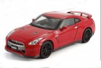 1:24 Black / White / Red Diecast Nissan GT-R Model