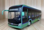 Green 1:42 Scale Diecast Ankai E9 Pure Electric City Bus Model