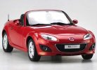 Red 1:18 Scale Diecast Mazda MX-5 Model