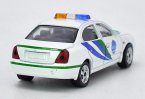 White 1:64 Scale Diecast Hyundai Elantra Model