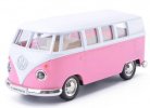 Pink / Blue / Orange / Red 1:36 Scale Kids Diecast VW Bus Toy