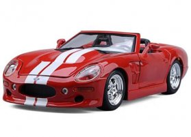 Red / White Maisto 1:18 Diecast Ford Shelby Series One Model