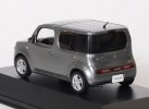 Gray 1:43 Scale Diecast Nissan Cube Toy