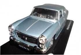 Blue 1:43 Scale Vitesse Diecast Peugeot 404 Model