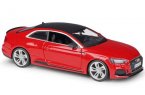 Red / Green 1:24 Scale Bburago Diecast Audi RS5 Coupe Model