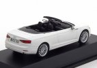 Silver /White /Green 1:43 Diecast 2017 Audi A5 Cabriolet Model