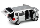 White / Silver 1:32 Scale Kids Diecast Changan S460 Van Toy