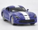 Blue Maisto1:24 Scale Diecast 2013 Dodge SRT Viper GTS Model