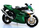 Green 1:12 Scale MaiSto Diecast Benelli Tornado Tre 1130 Model