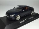 Silver / Blue 1:43 Scale SCHUCO Diecast Audi TT Coupe Model