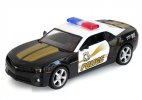 Black 1:36 Scale Kids Police Diecast Chevrolet Camaro Toy