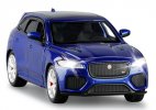 Kid 1:32 Black / Green / Blue / White Diecast Jaguar F-Pace Toy