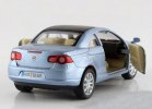 Silver / Light Blue / Red / Yellow 1:36 Diecast VW EOS Toy