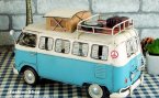 Medium Scale Blue-White / Red-White 1966 VW DELUXE BUS model